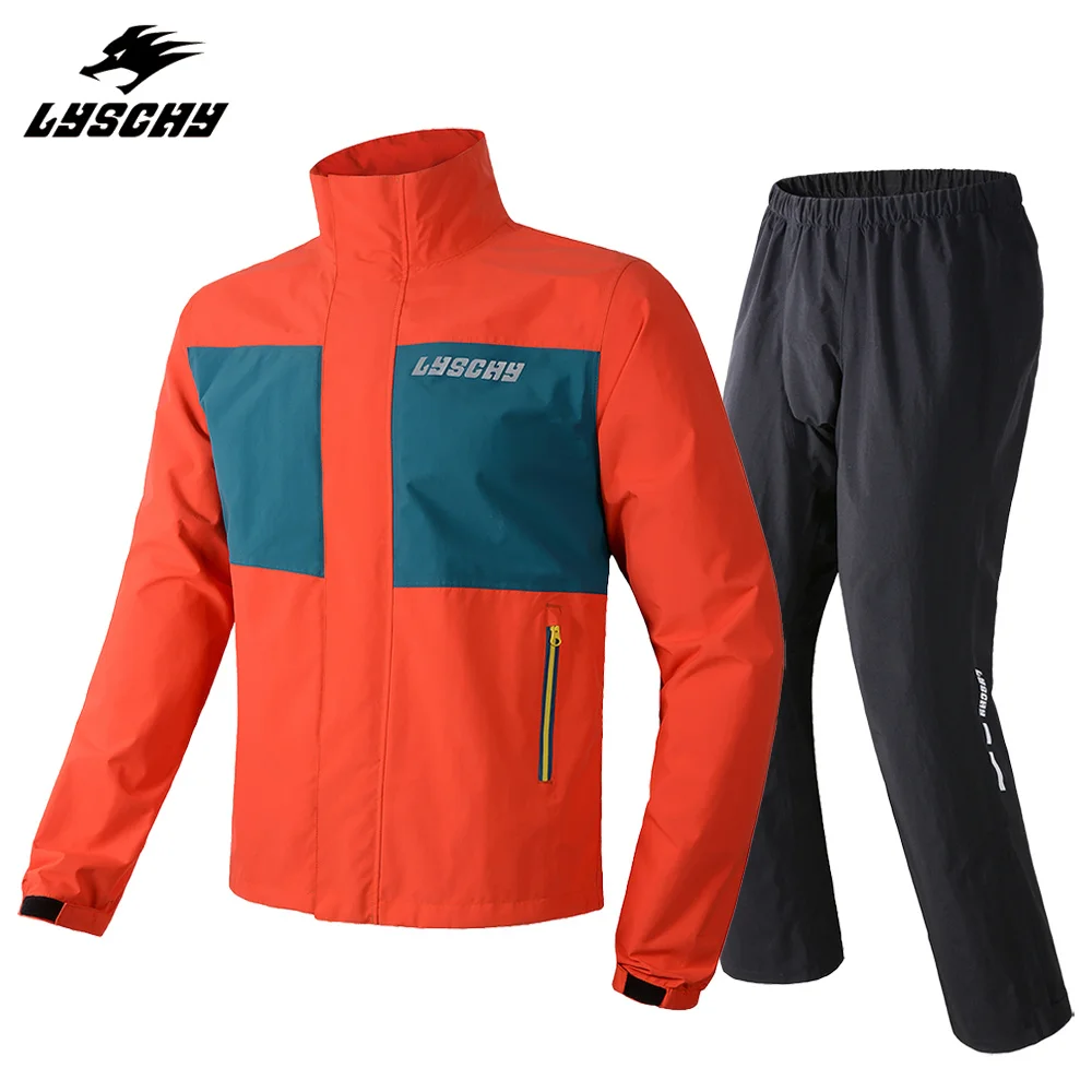 Motorcycle Rain Suit - LYSCHY Motorcycle Riding Raincoat Set Strength