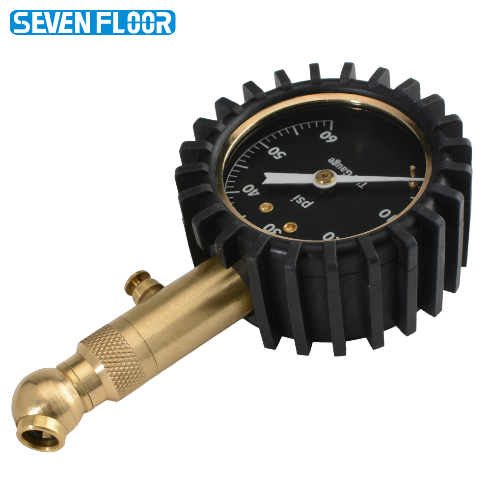 Tyre Pressure Gauge - 0-60PSI High Accuracy Tire Pressure Gauge