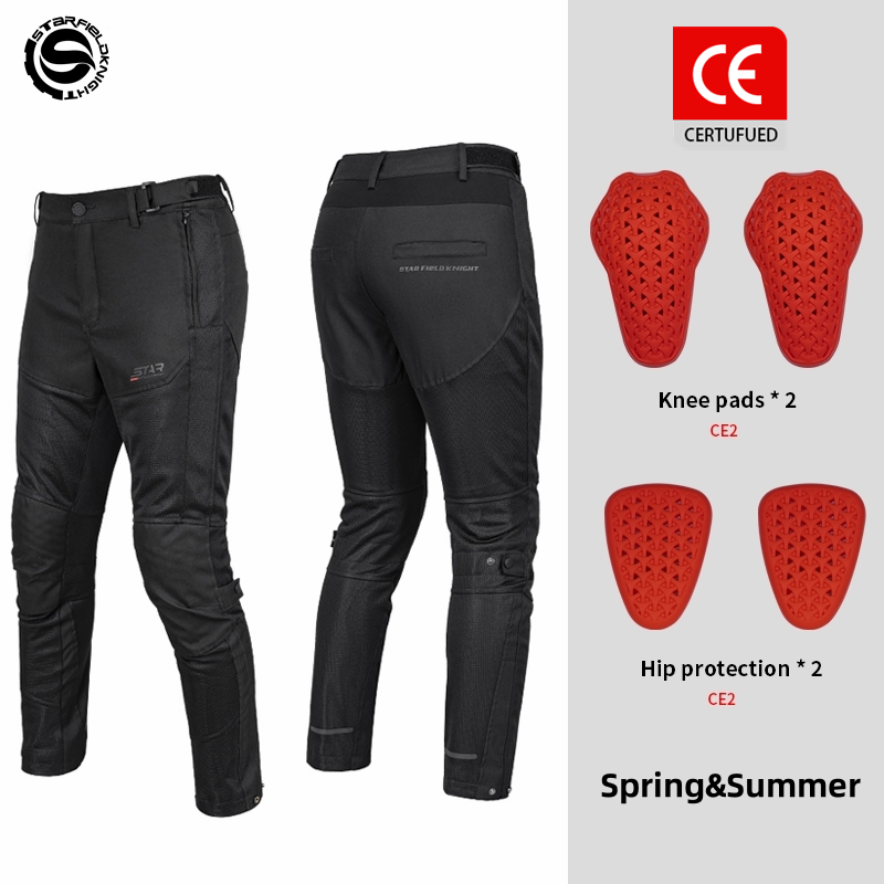 Motorcycle Gear For Summer - Star Field Knight New Motorcycle Riding