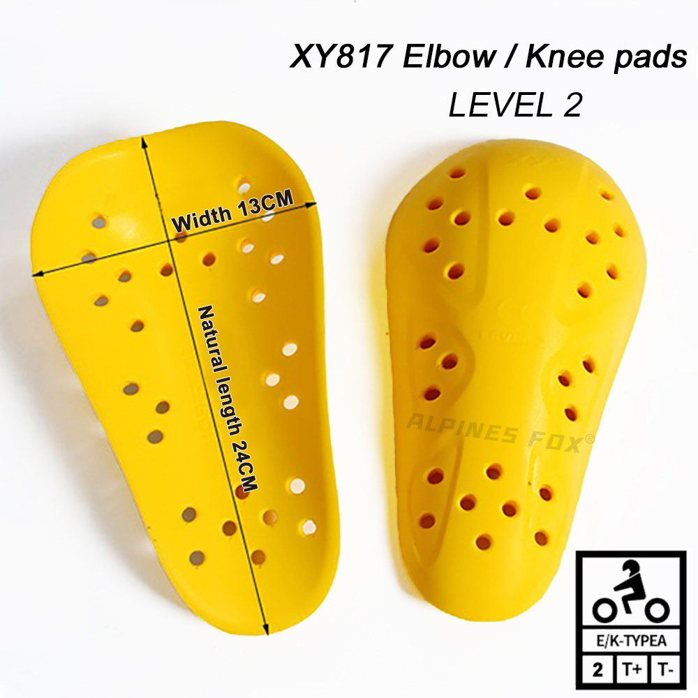 Motorcycle Gear Alpine - Motorcycle Pants Insert Kneepads CE Level