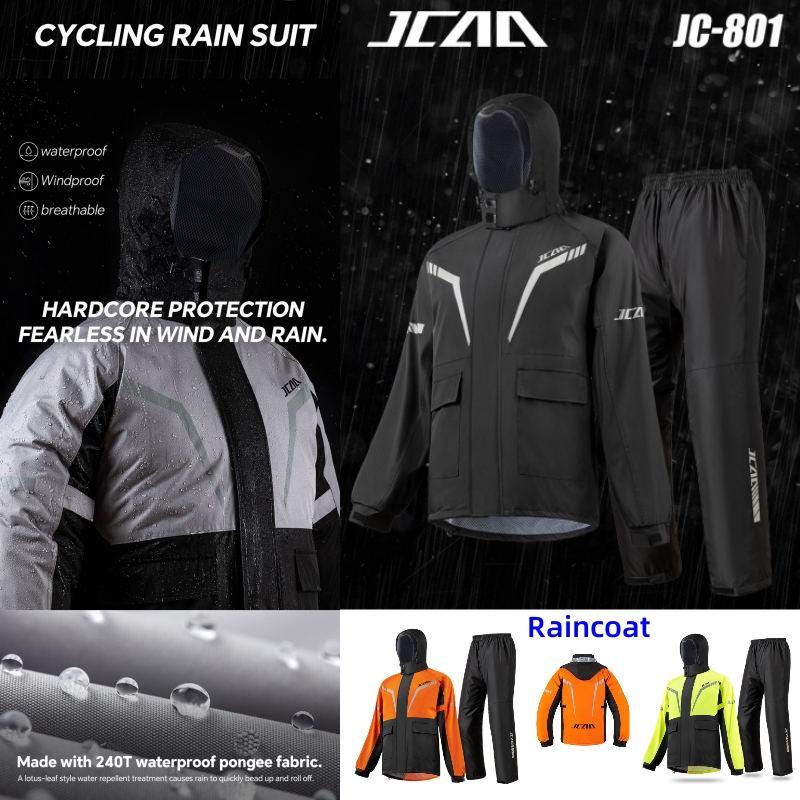 Motorcycle Gear Jacket And Pants - New Motorcycle Rain Gear Set Unisex