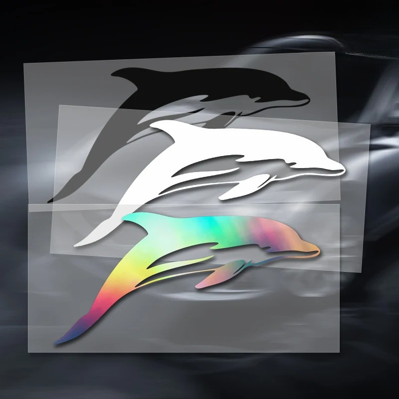 Motorcycle Gear Helmets - Car stickers, vinyl stickers, dolphin girl