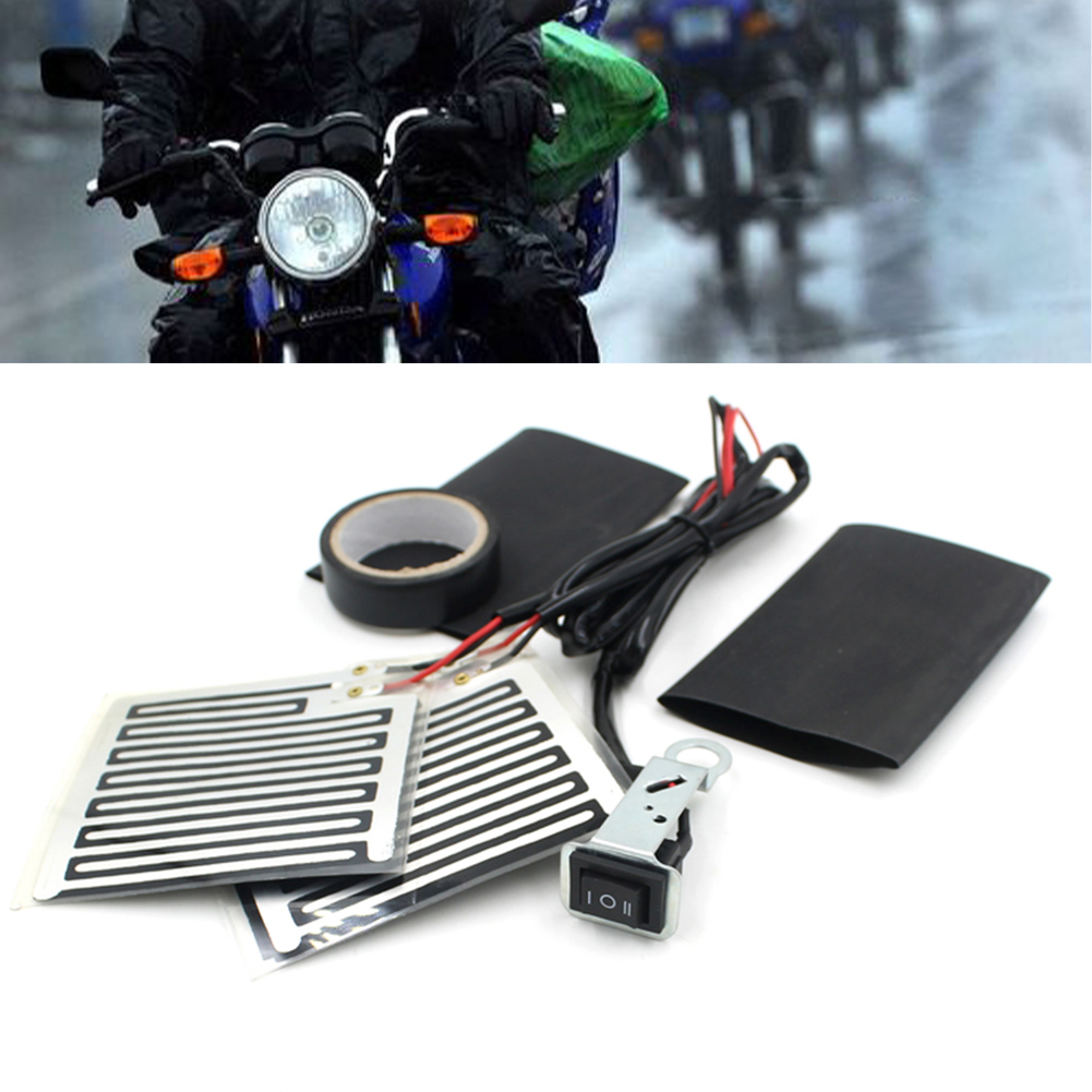Handlebar Grip Heated - 12V Motorcycle Heated Handle With Switch
