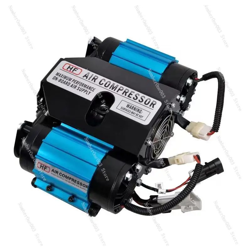Tyre Pressure Gauge - Double Cylinder Air Pump HF Pump