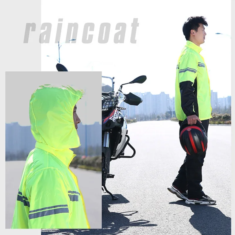 Motorcycle Split Raincoat Rain - Motorcycle Rain Suit recension och pris