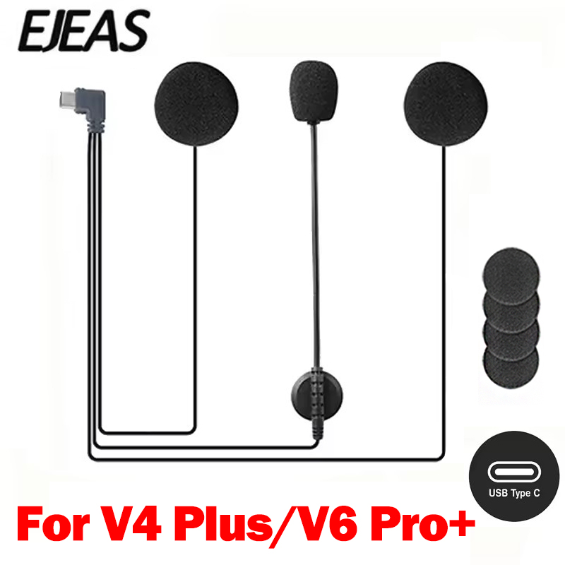 EJEAS V6 PRO /V4 PLUS Motorcyc - Intercom Headset Helmet recension och pris