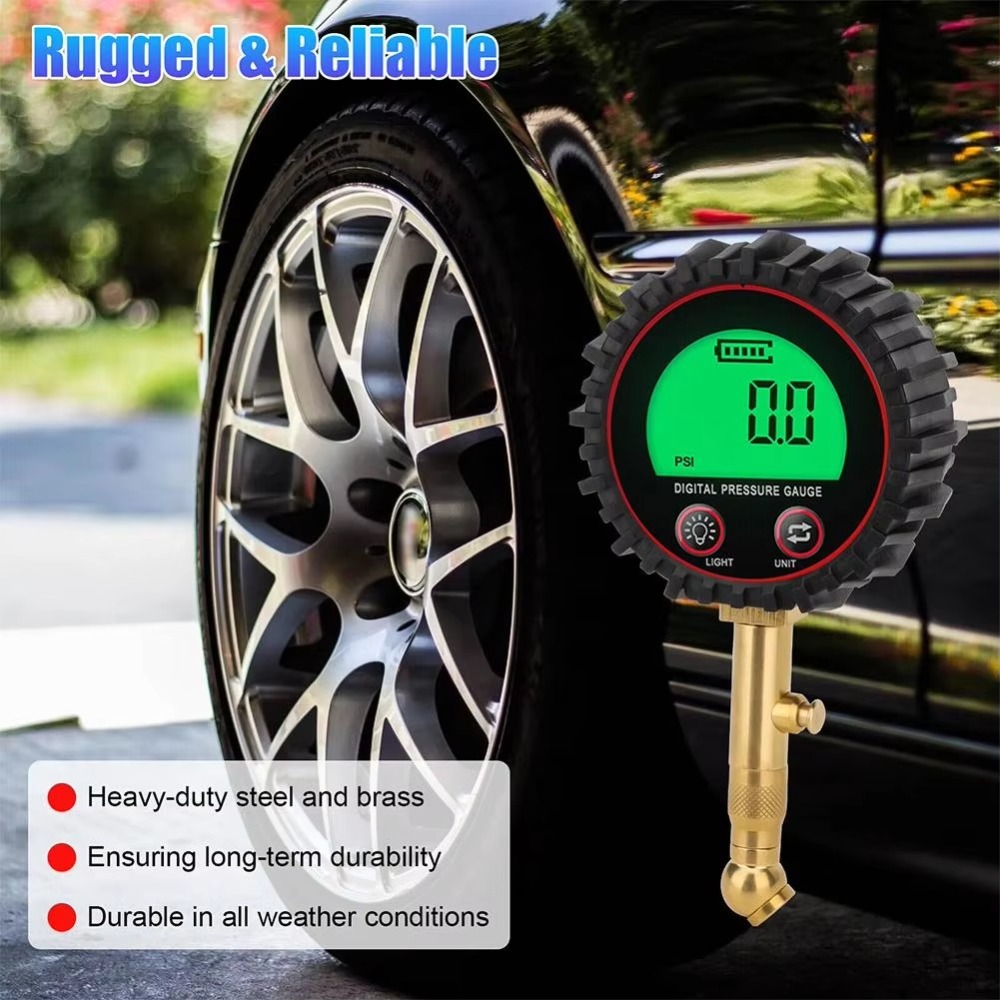3-255PSI Digital Tire Pressure - Tyre Pressure Gauge recension och pris