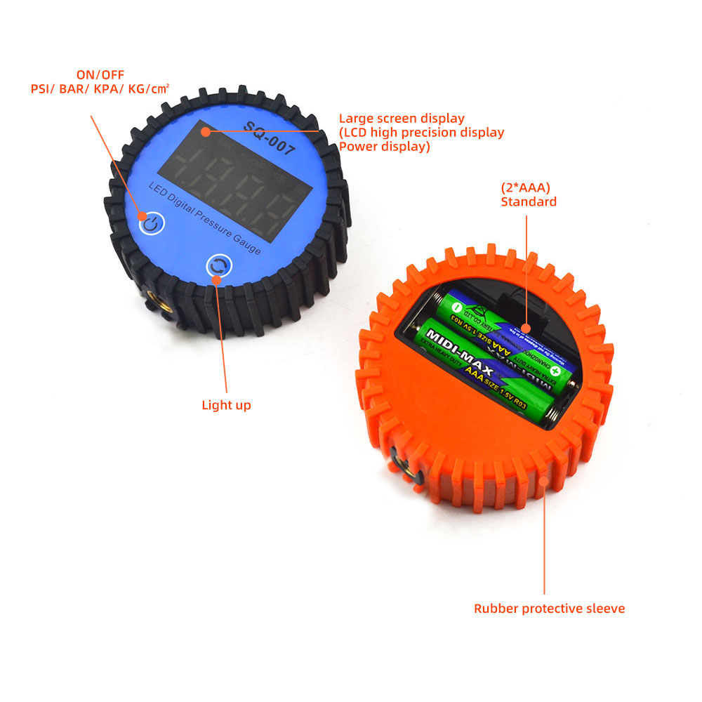 Car Motorcycle 0-255 PSI Tire  - Tyre Pressure Gauge recension och pris