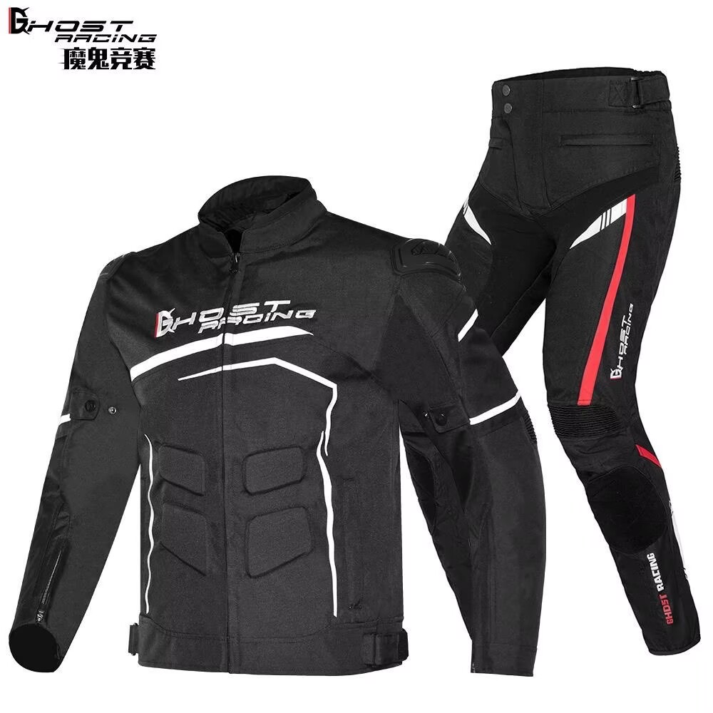 GHOST RACING Men Motorcycle Ja - Motorcycle Gear Jacket And Pants recension och pris