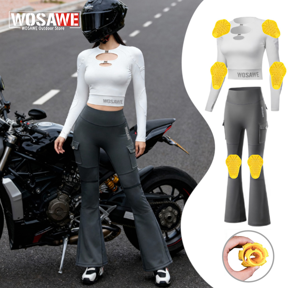 WOSAWE Women Motorcycle Jacket - Motorcycle Gear Jacket And Pants recension och pris