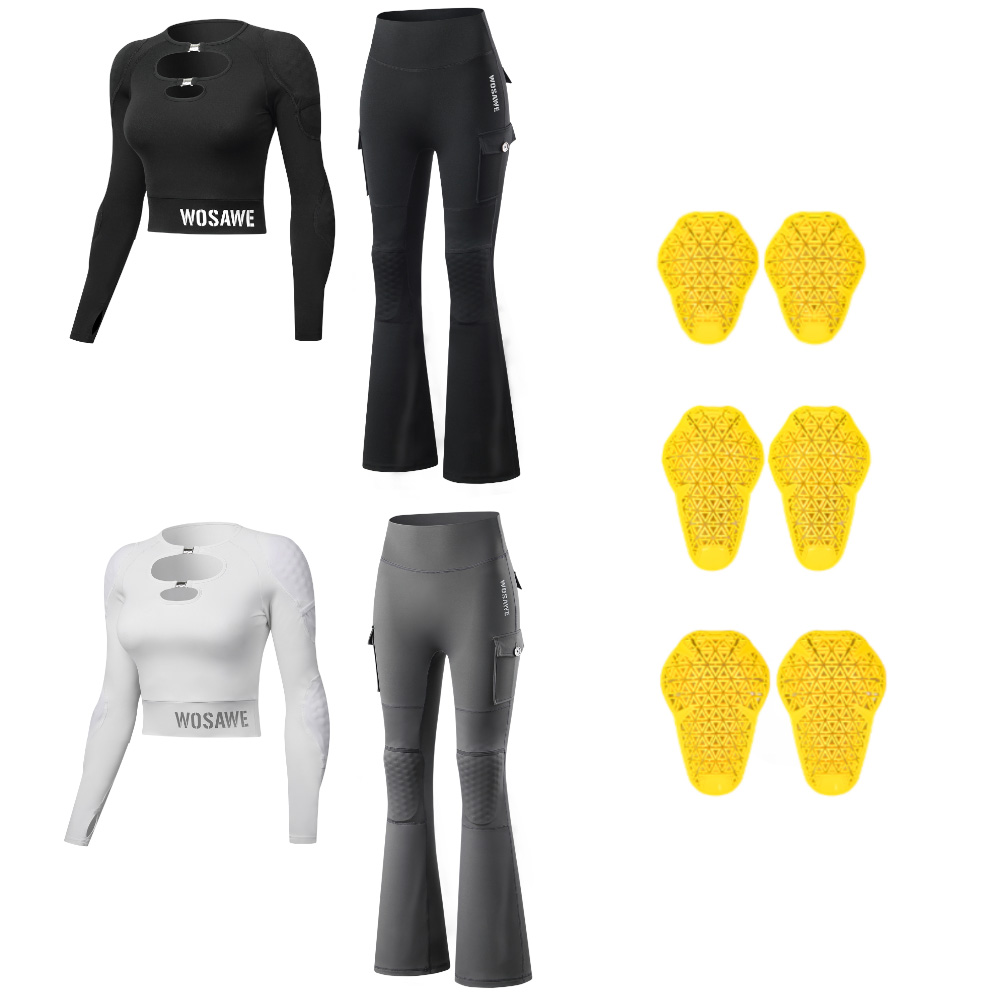 WOSAWE Women Motorcycle Jacket - Motorcycle Gear Jacket And Pants recension och pris