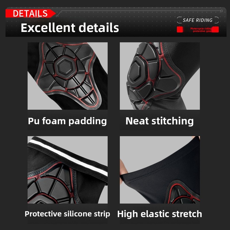 motorcycle knee and elbow prot - Motorcycle Gear For Summer recension och pris