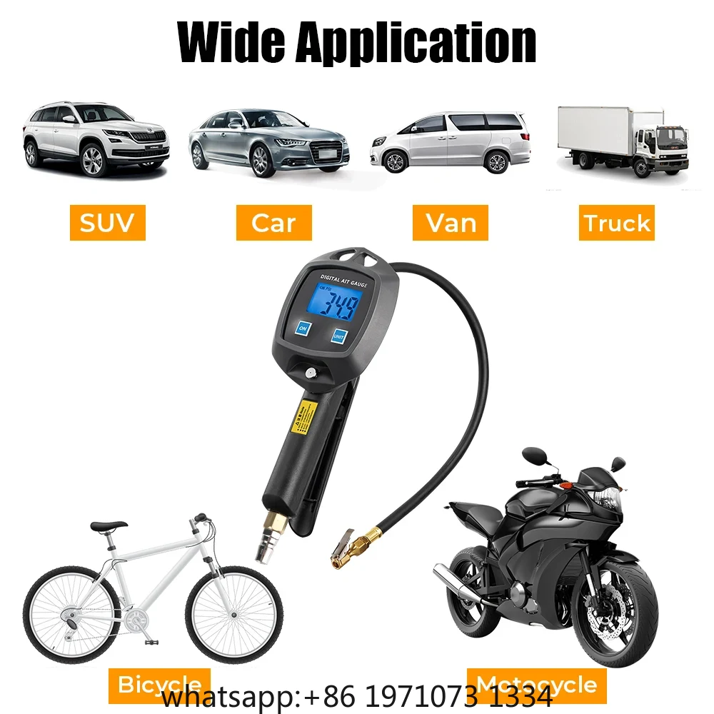 Multi-Unit Tire Inflator Gauge - Tyre Pressure Gauge recension och pris