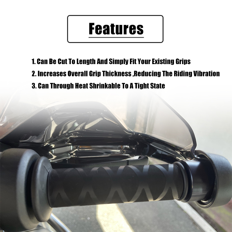 Universal Motorcycle Heat Shri - Handlebar Grip Heated recension och pris