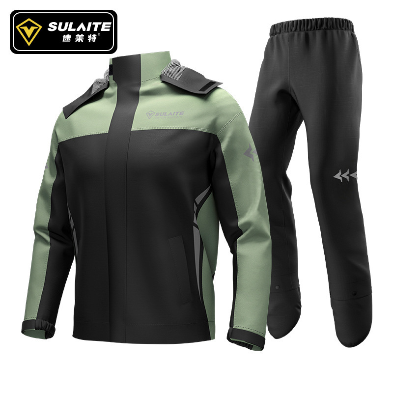 SULAITE Split Motorcycle Rain  - Motorcycle Rain Suit recension och pris