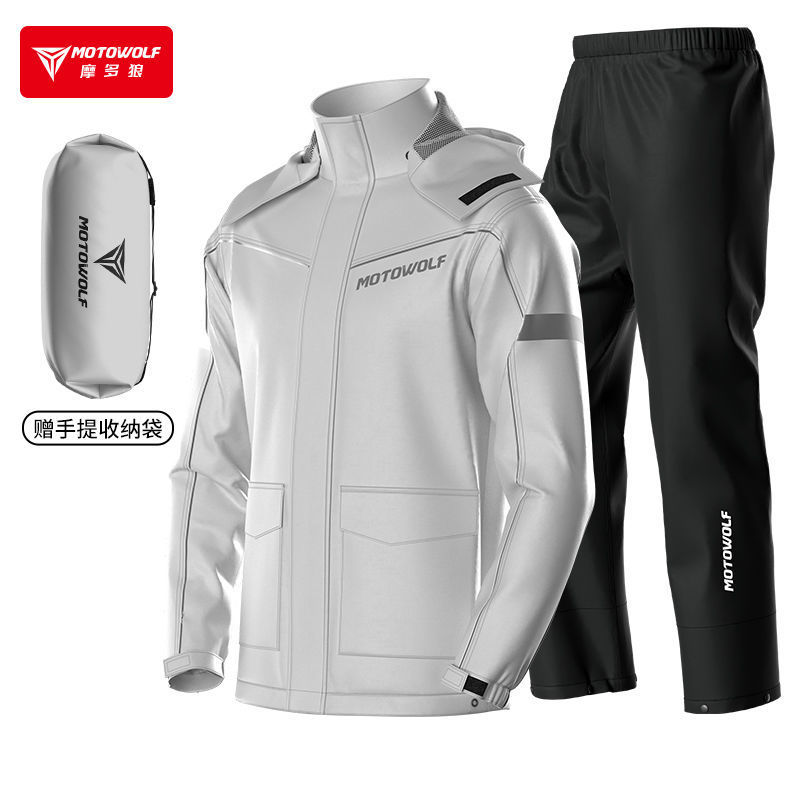 MOTOWOLF Motorcycl Riding Rain - Motorcycle Rain Suit recension och pris