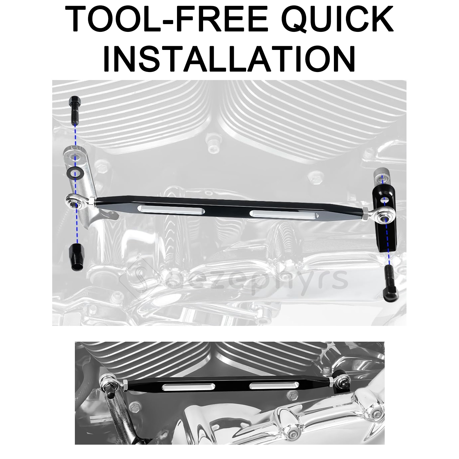 Motorcycle 330mm Aluminum Gear - Quality Motorcycle Gear recension och pris
