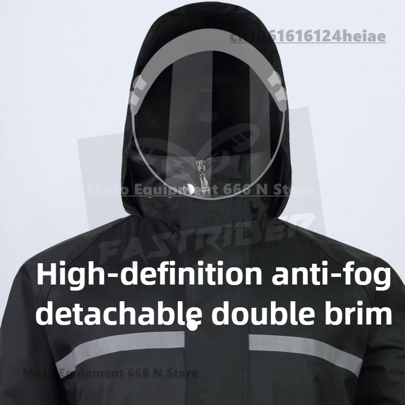 6XL 7XL 8XL Motorcycle Riding  - Motorcycle Rain Suit recension och pris