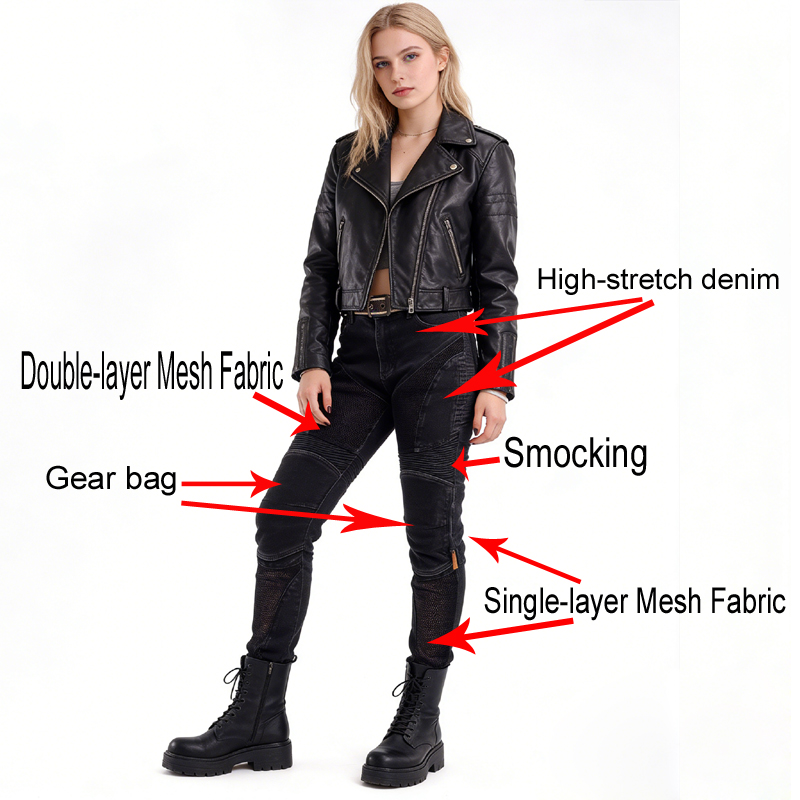 Summer Riding Pants Women Kevl - Motorcycle Gear For Summer recension och pris