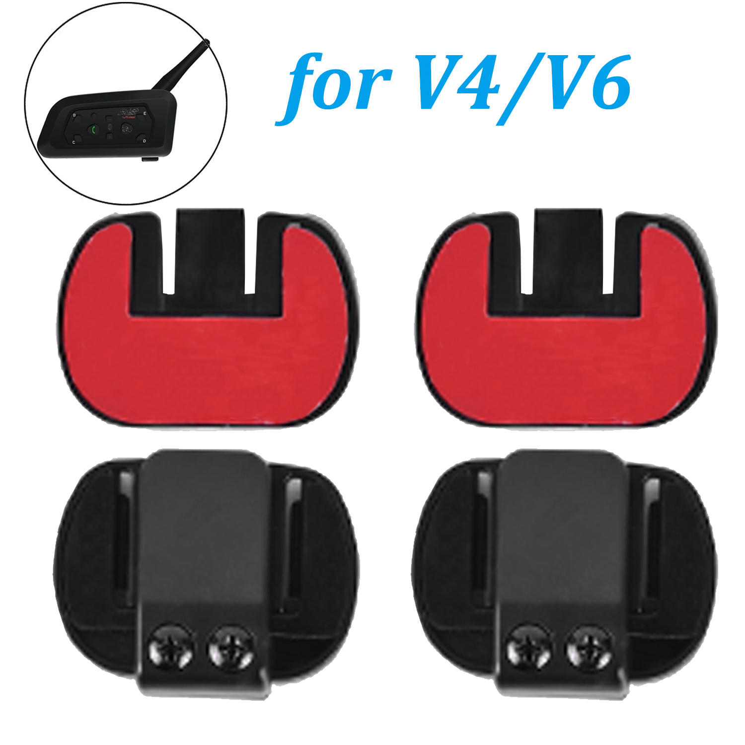2PCS for EJEAS V6 Pro/3.5mm V4 - Intercom Headset Helmet recension och pris