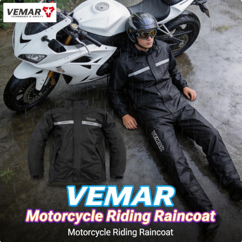 VEMAR Waterproof Riding Rain G - Motorcycle Gear Jacket And Pants recension och pris
