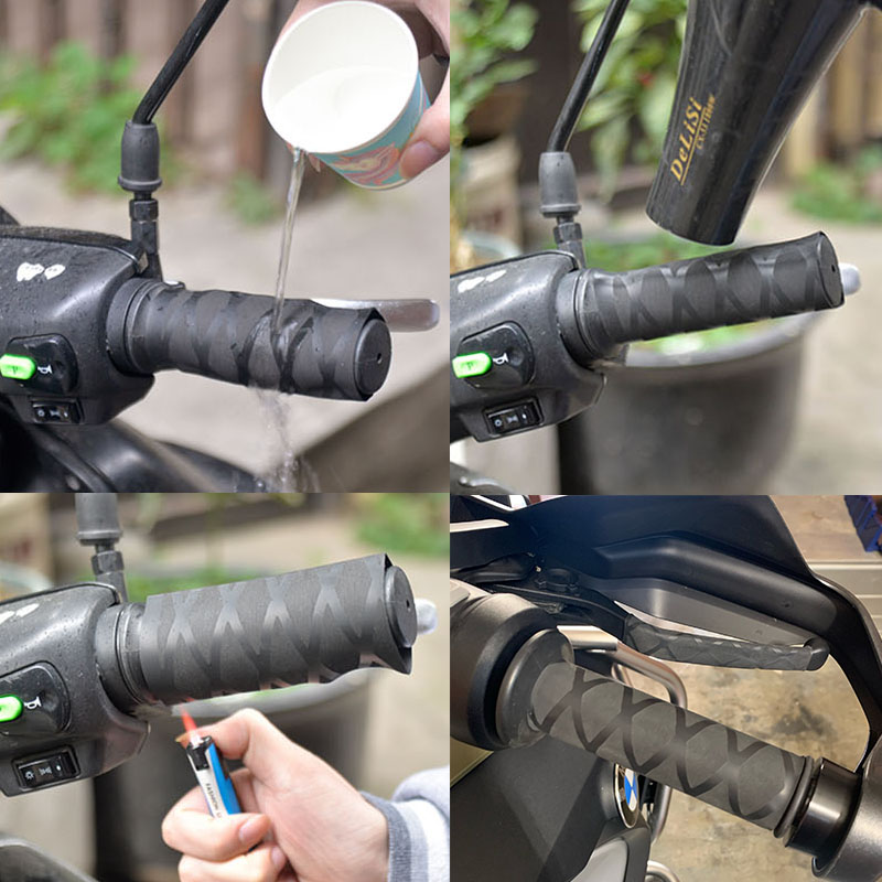 1 pair Motorcycle Handle Heat  - Handlebar Grip Heated recension och pris