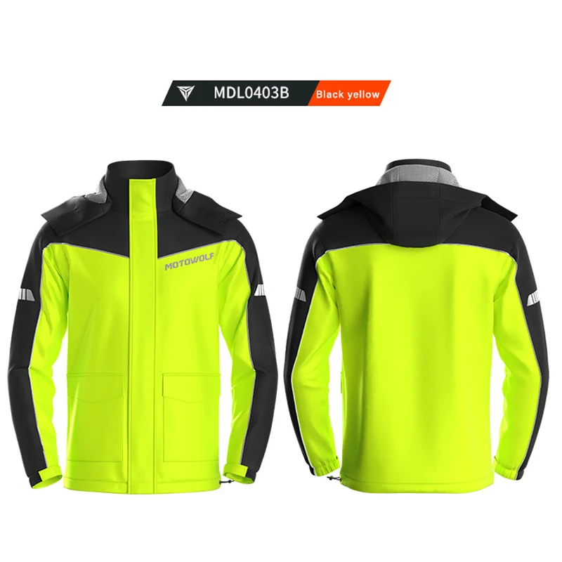 MOTOWOLF Motorcycle Raincoat A - Motorcycle Rain Suit recension och pris