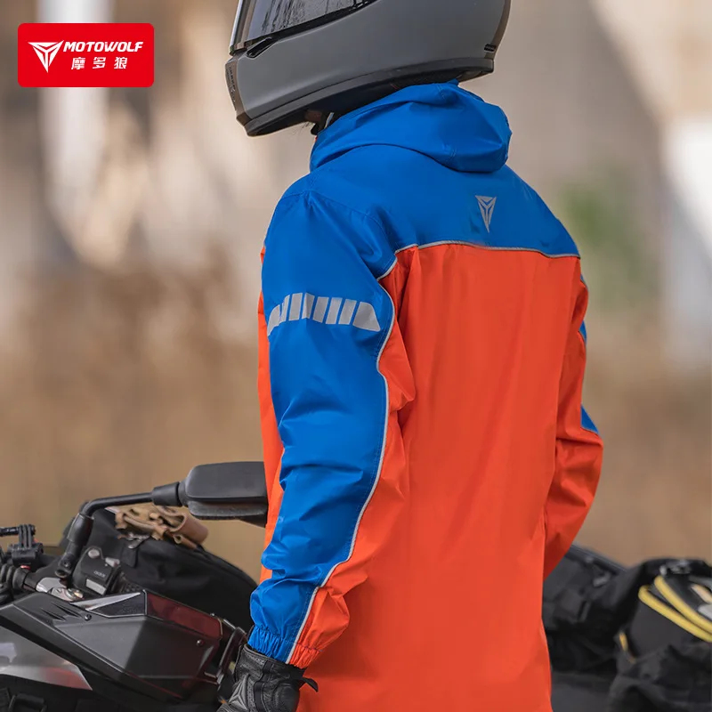 MOTOWOLF Motorcycle Raincoat A - Motorcycle Rain Suit recension och pris