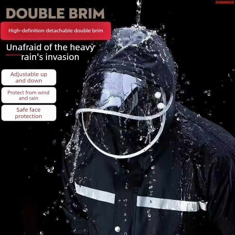 9XL Fat Man Reflective Waterpr - Motorcycle Rain Suit recension och pris