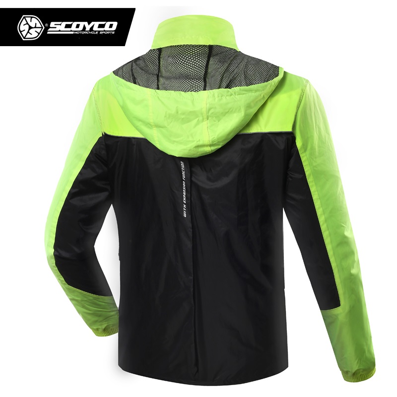 SCOYCO Motorcycle Riding Rainc - Motorcycle Rain Suit recension och pris