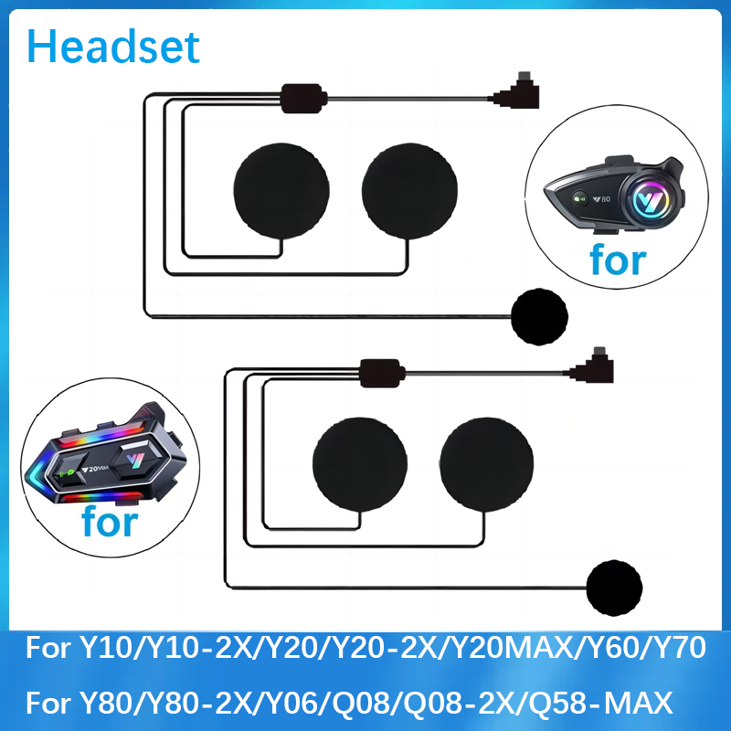 Headset Suitable For Y10/Y10-2 - Intercom Headset Helmet recension och pris