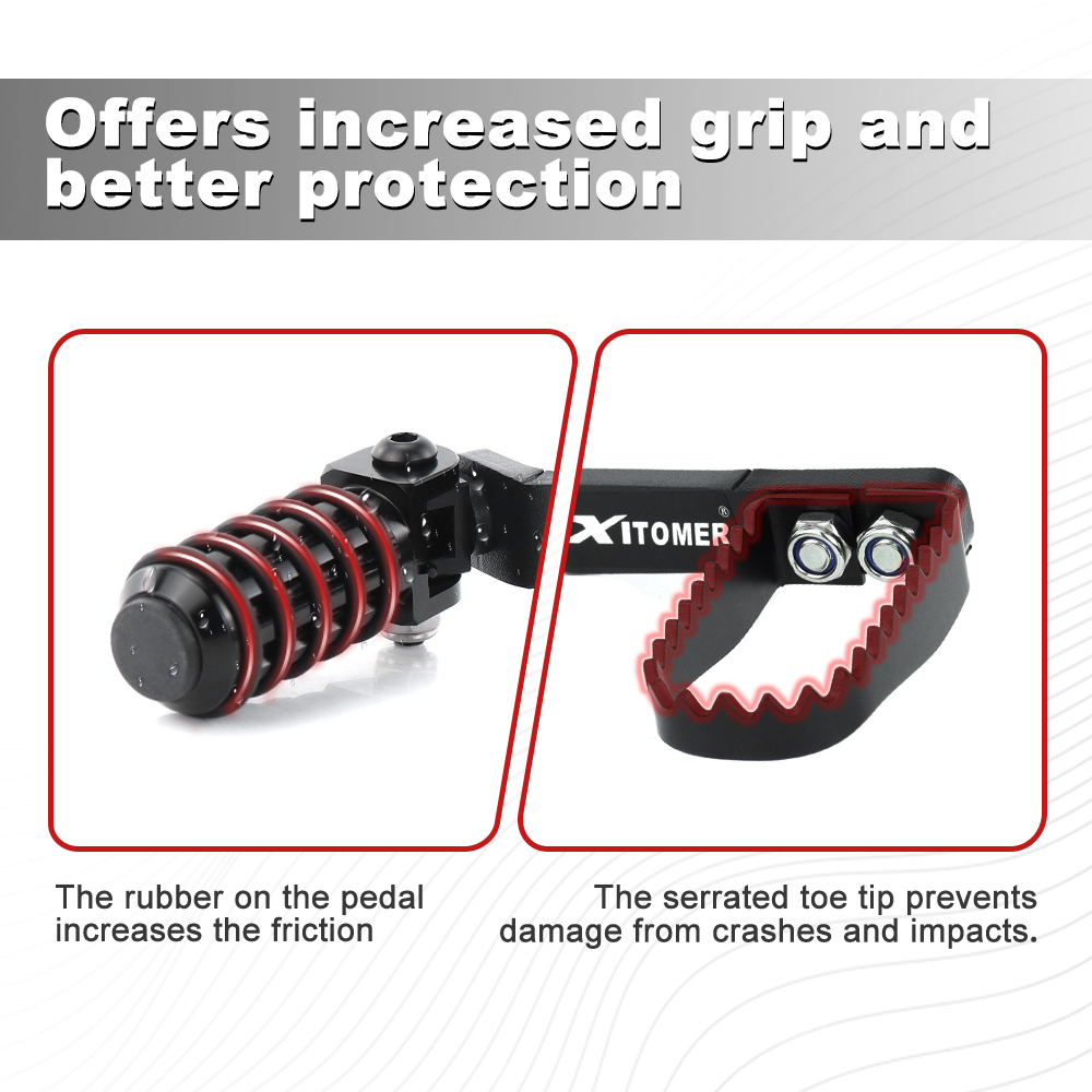 For Suzuki GSX-8S GSX800 GSX8S - Motorcycle Gear Pedal recension och pris
