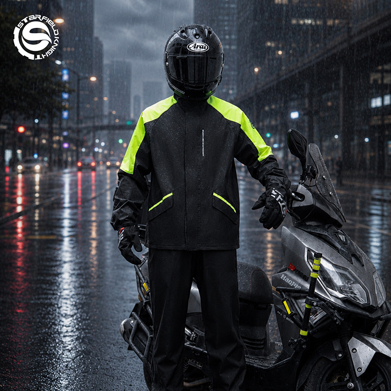 Men & Women Rain Suit Jackets  - Motorcycle Rain Suit recension och pris