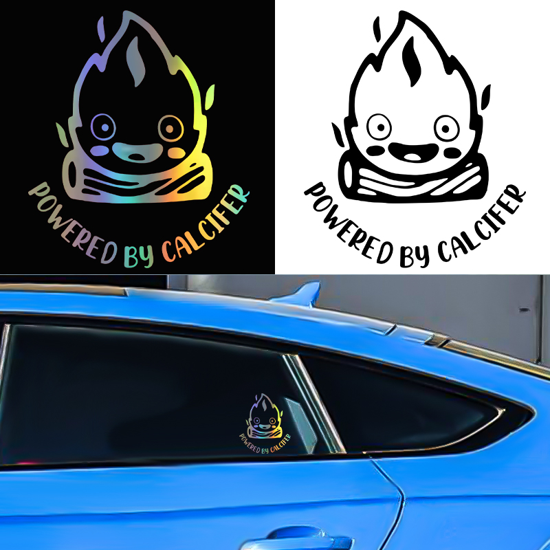 Powered by Calcifer Fuel Tank  - Motorcycle Gear Helmets recension och pris