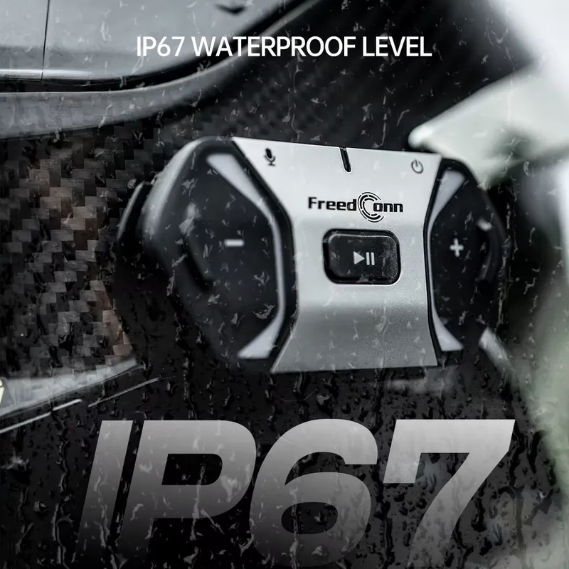 FreedConn FREE+ Motorcycle Mes - Intercom Headset Helmet recension och pris
