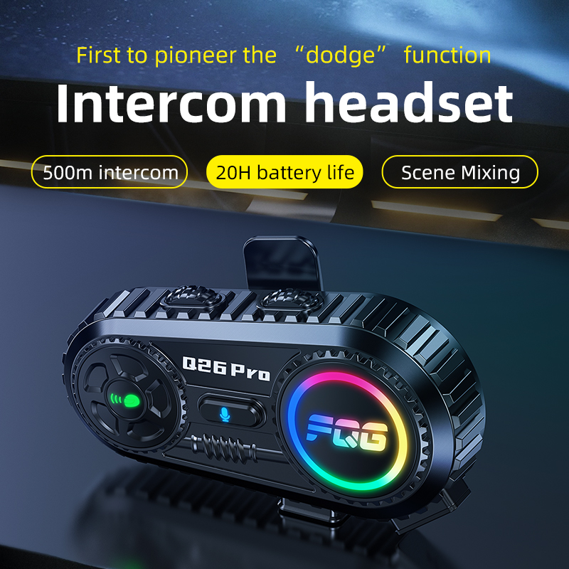 Two-Way 500m Bluetooth Interco - Intercom Headset Helmet recension och pris
