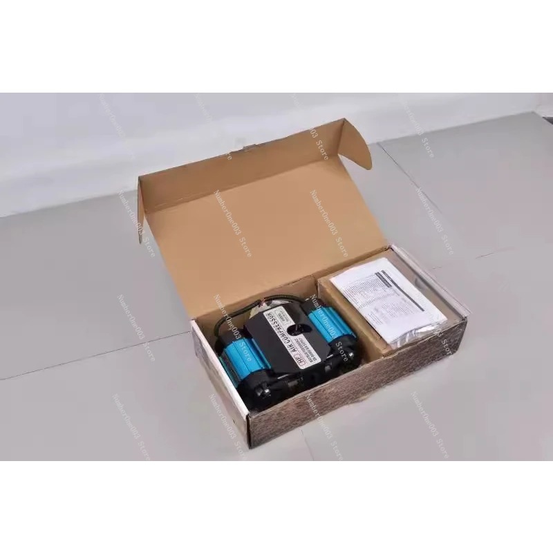 Double Cylinder Air Pump HF Pu - Tyre Pressure Gauge recension och pris